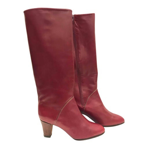 Bottes en cuir