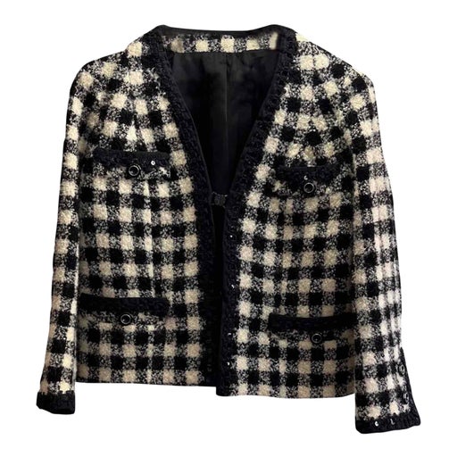 Veste à carreaux