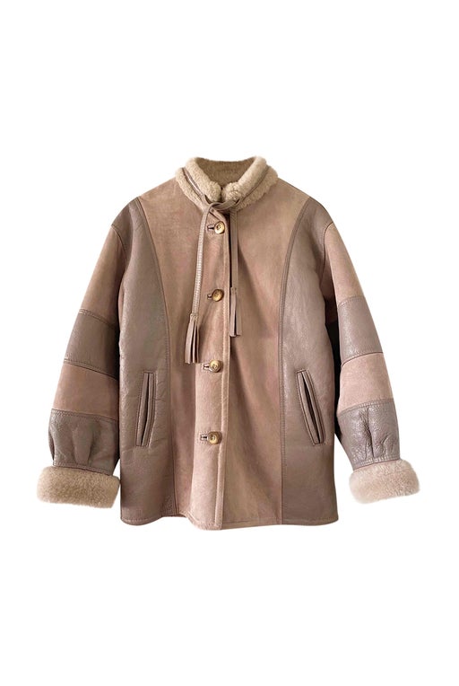 Shearling coat