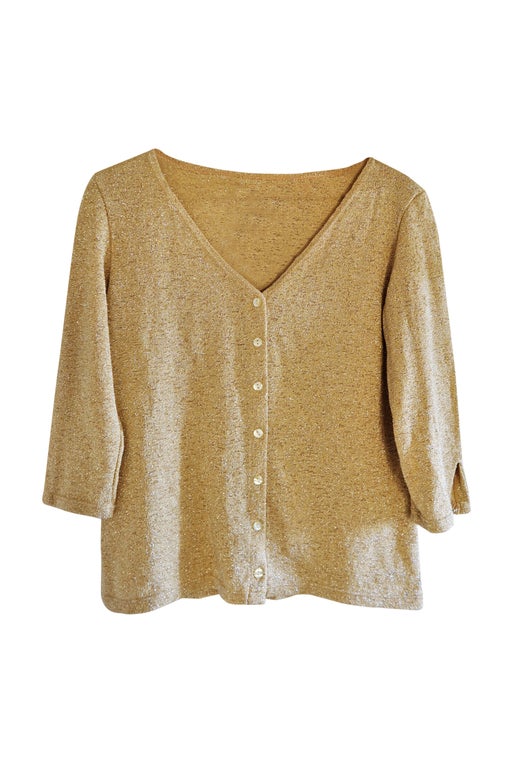 Lurex cardigan