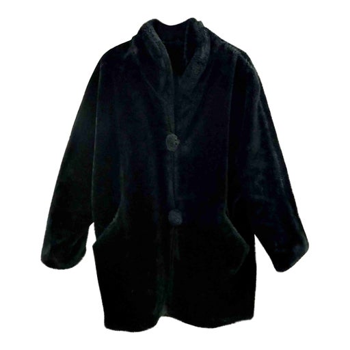 Faux fur coat