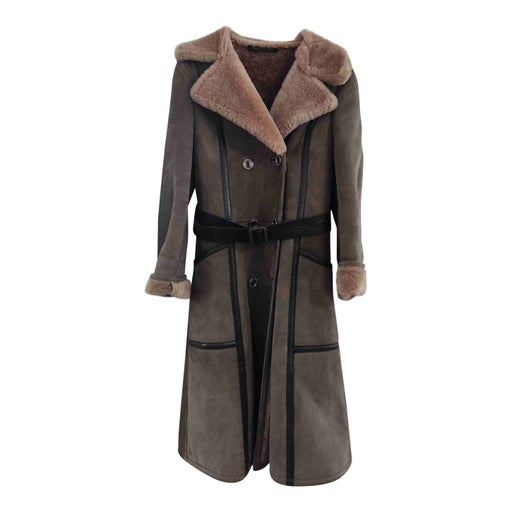 Shearling coat