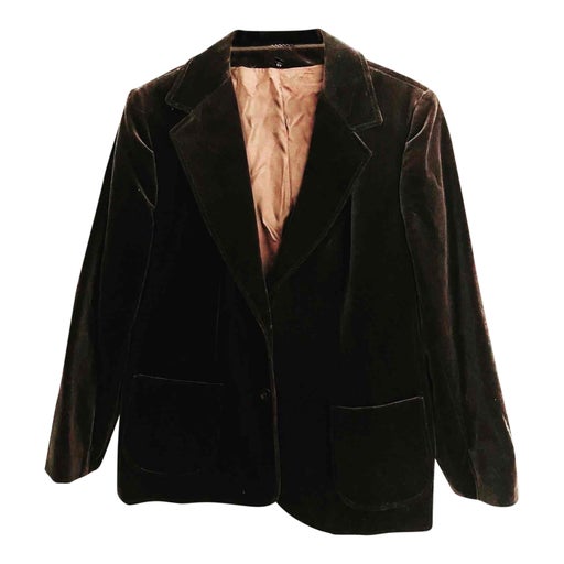 Velvet blazer