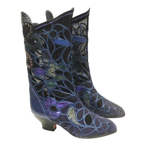 Bottes en cuir 
