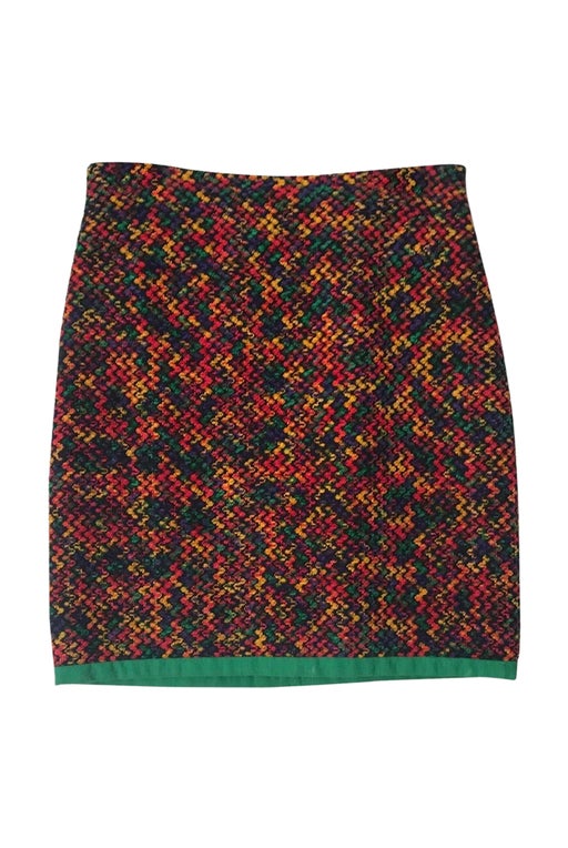 Tweed mini skirt