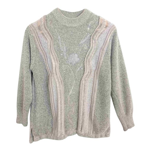 Embroidered sweater