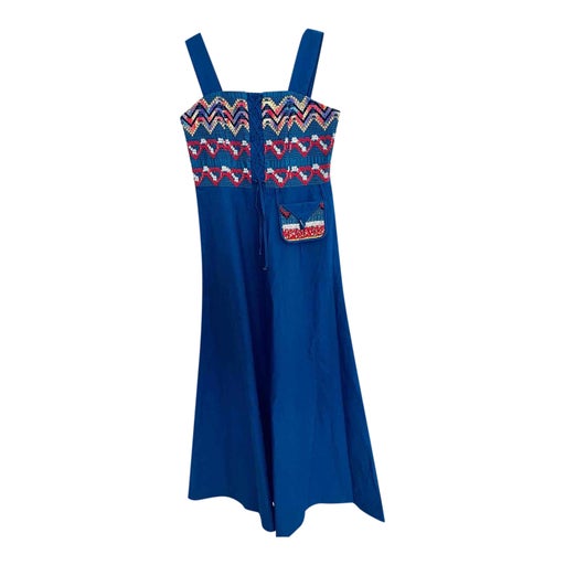 Embroidered long dress