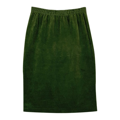 Velvet skirt