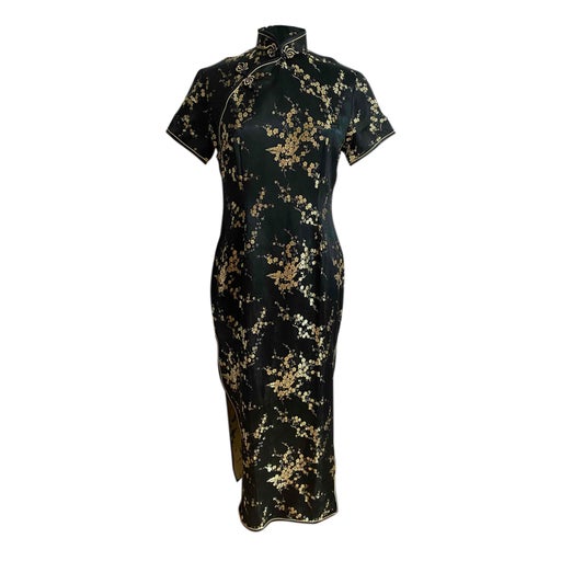 Asian long dress
