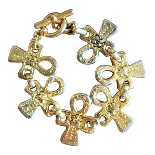 Bracelet doré 80's