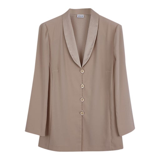 Long beige jacket