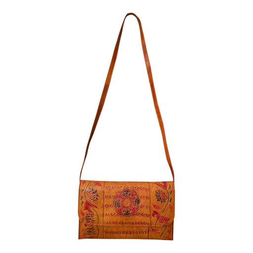 Leather handbag