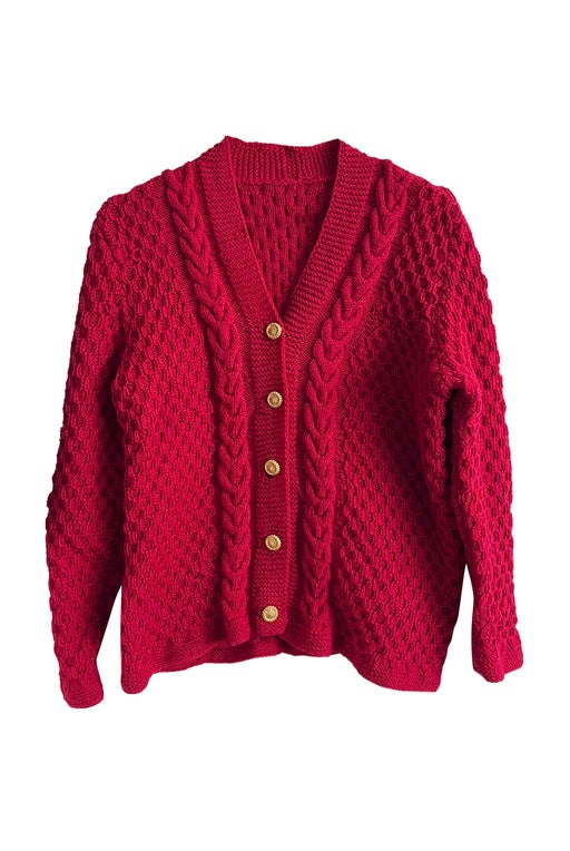 Wool cardigan