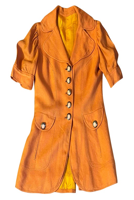 70's orange jacket