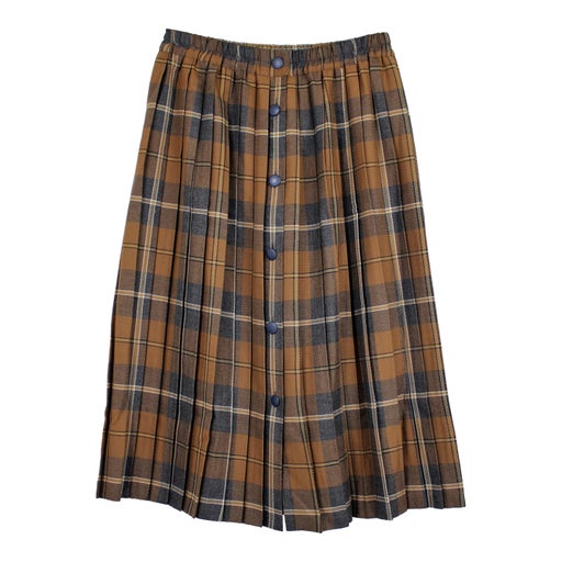 Jupe plissée tartan 
