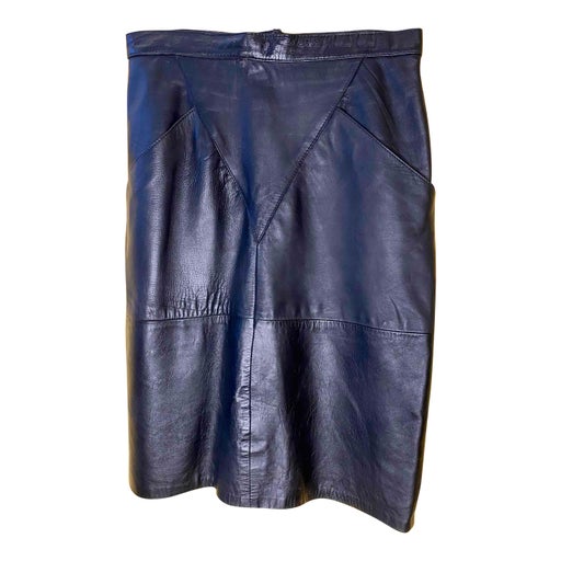 Leather skirt