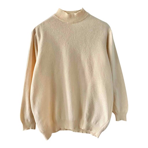 Wool and angora turtleneck