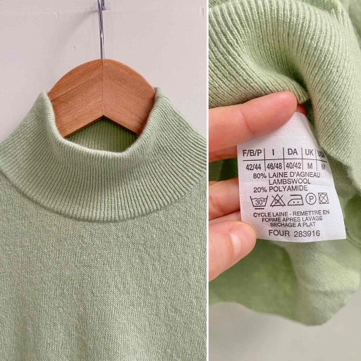 Wool turtleneck