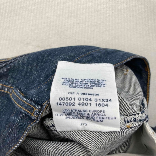 Levi's 501 W31L34 jeans