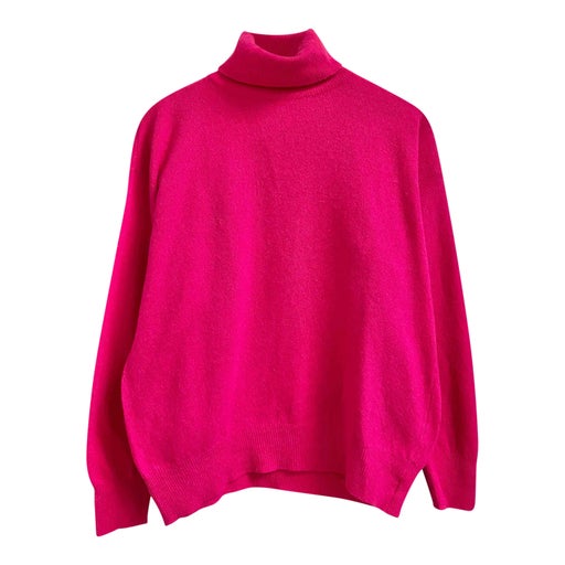 Angora wool turtleneck