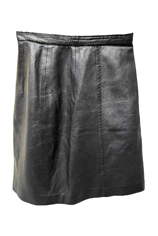 Leather skirt