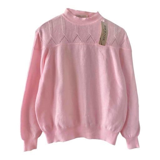 Angora wool sweater