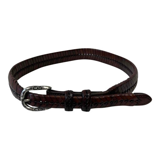 Leather belt