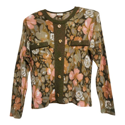 Floral sweater