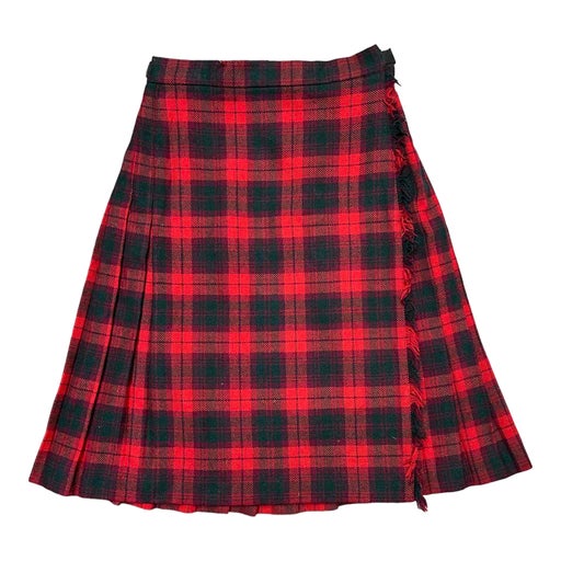 Jupe tartan en laine 