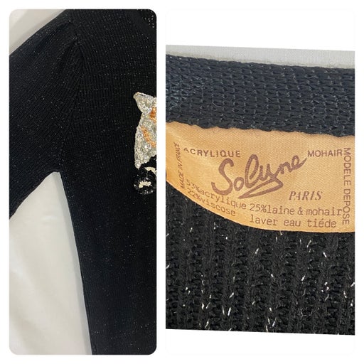 Lurex and sequin sweater