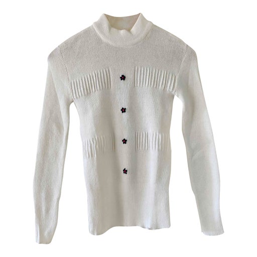 Embroidered turtleneck