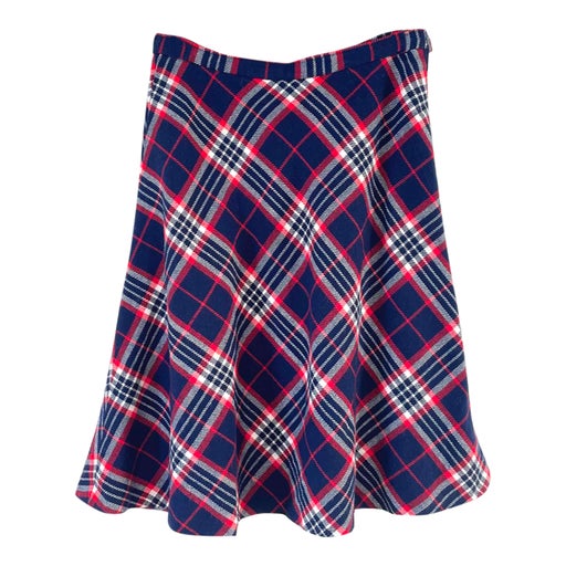 Jupe tartan en laine 