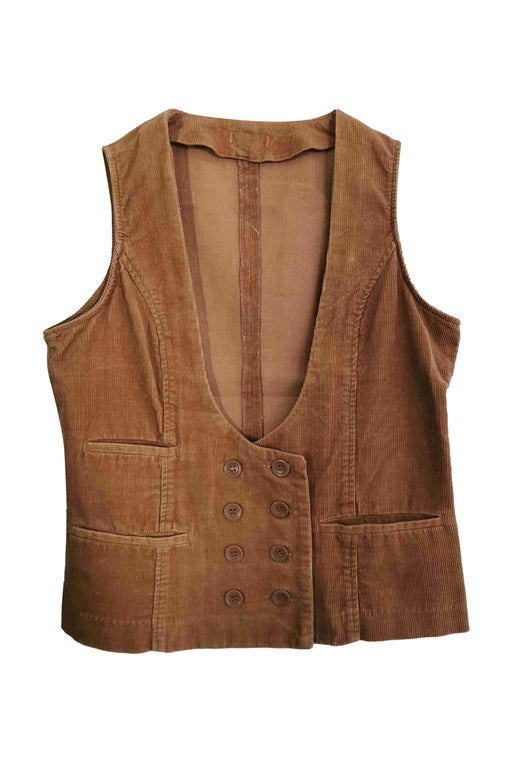 Corduroy vest