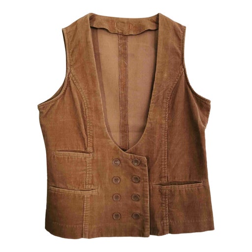 Corduroy vest