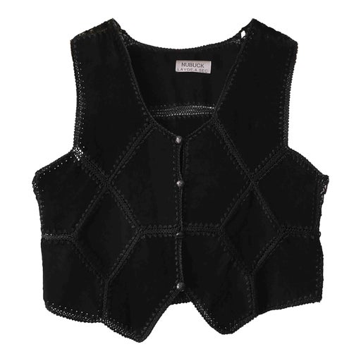 Suede vest