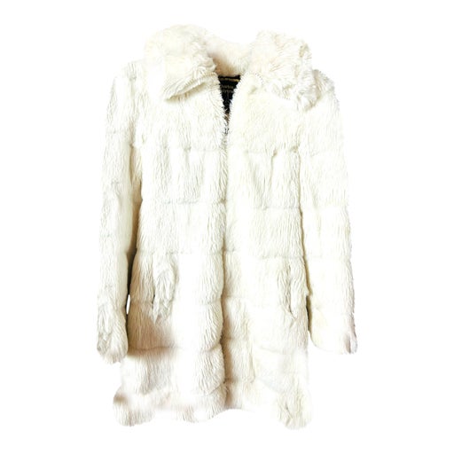 Faux fur coat
