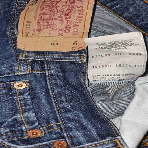 Levi's 501 W27L34 jeans