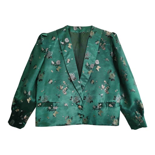 Asian silk jacket