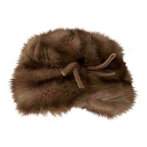 Faux fur trapper hat