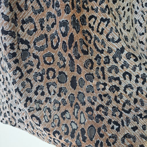 Long leopard skirt