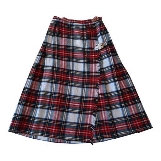 Jupe plissée tartan 