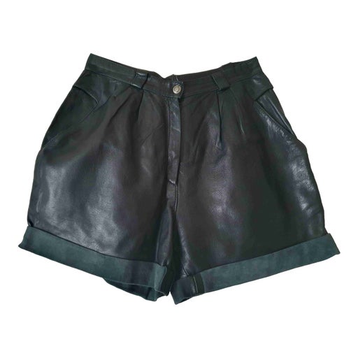 Short en cuir 