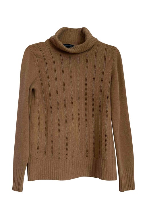 Angora wool turtleneck