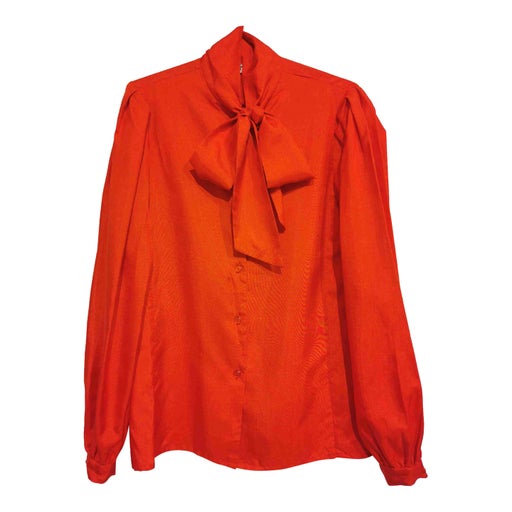 Pussy-bow shirt