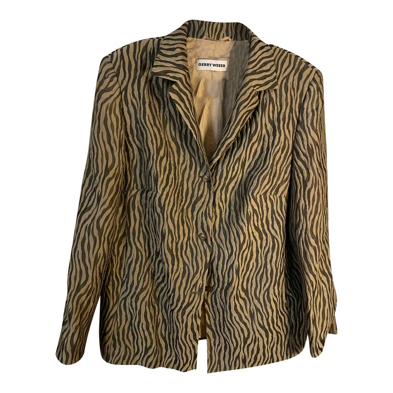Zebra blazer