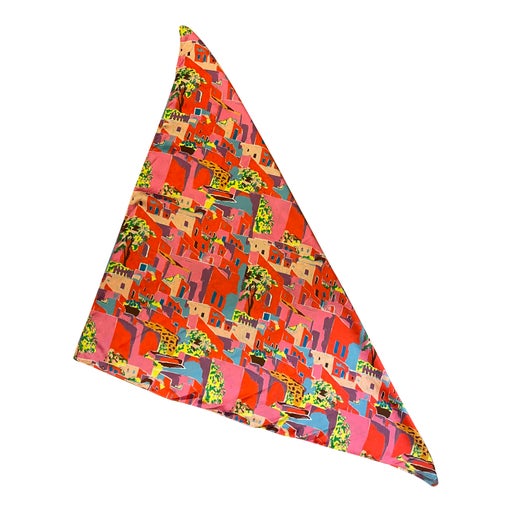 Satin scarf