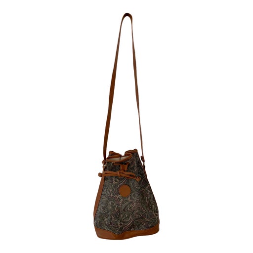 Paisley bucket bag