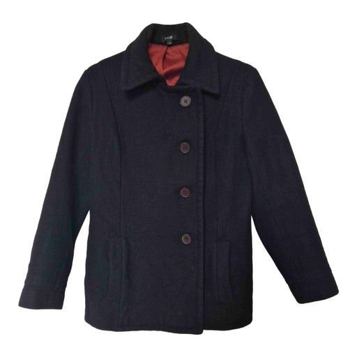 Cashmere wool pea coat