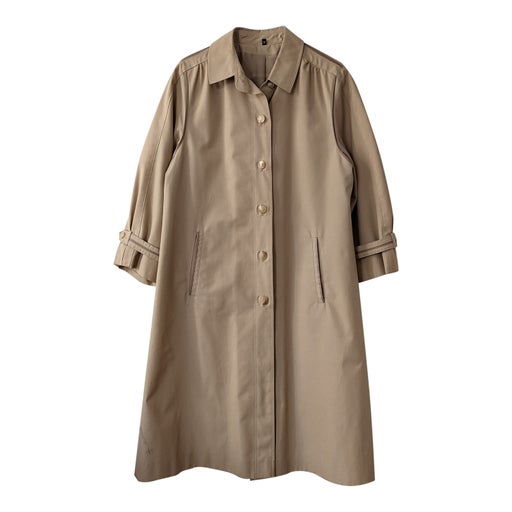 70's beige trench coat