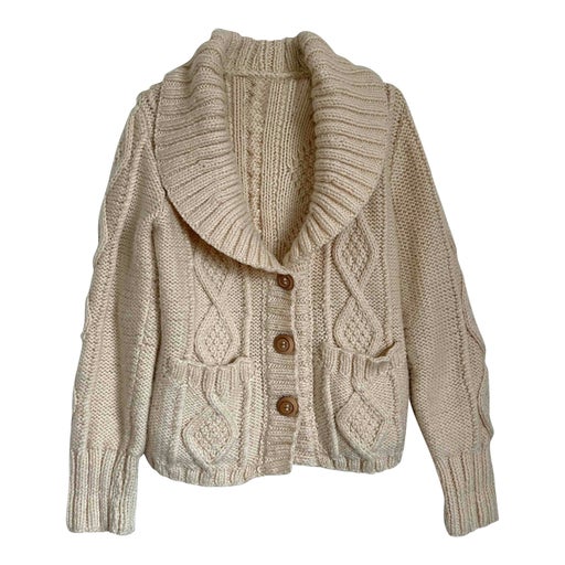 Wool cardigan